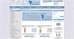 Desktop Screenshot of prima-basteln.de